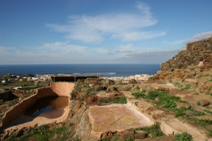 Pantelleria -Acropoli San Marco resti archeologici delle mura 